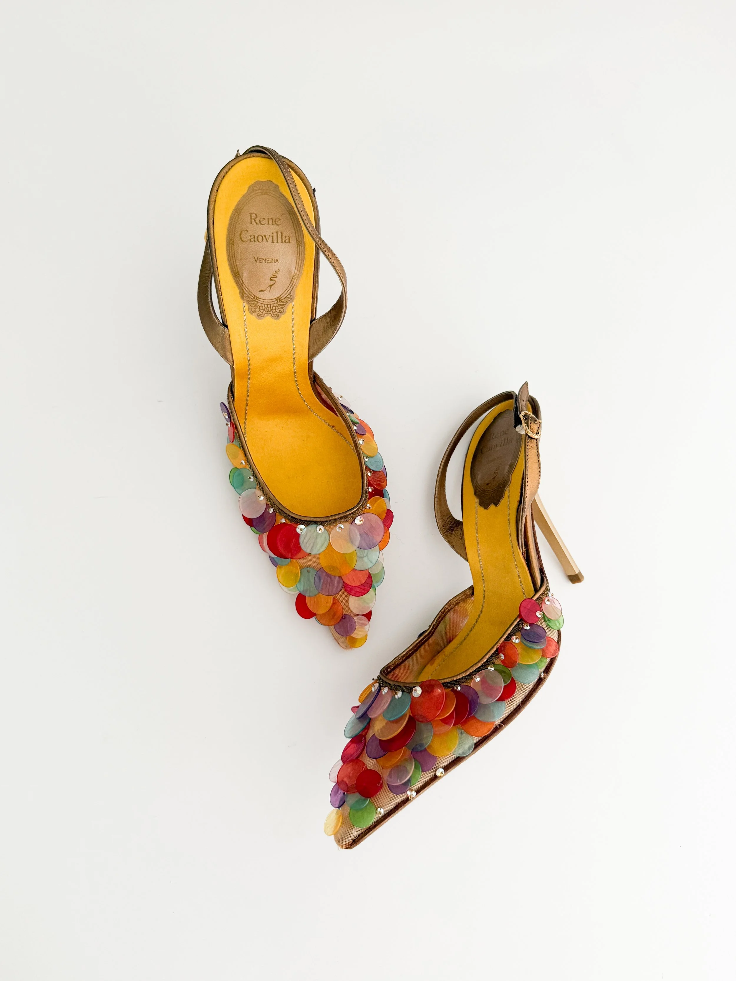 Manolo Blahnik Dark Red Leather Ankle Tie Heels (IT 36.5) — sororité.